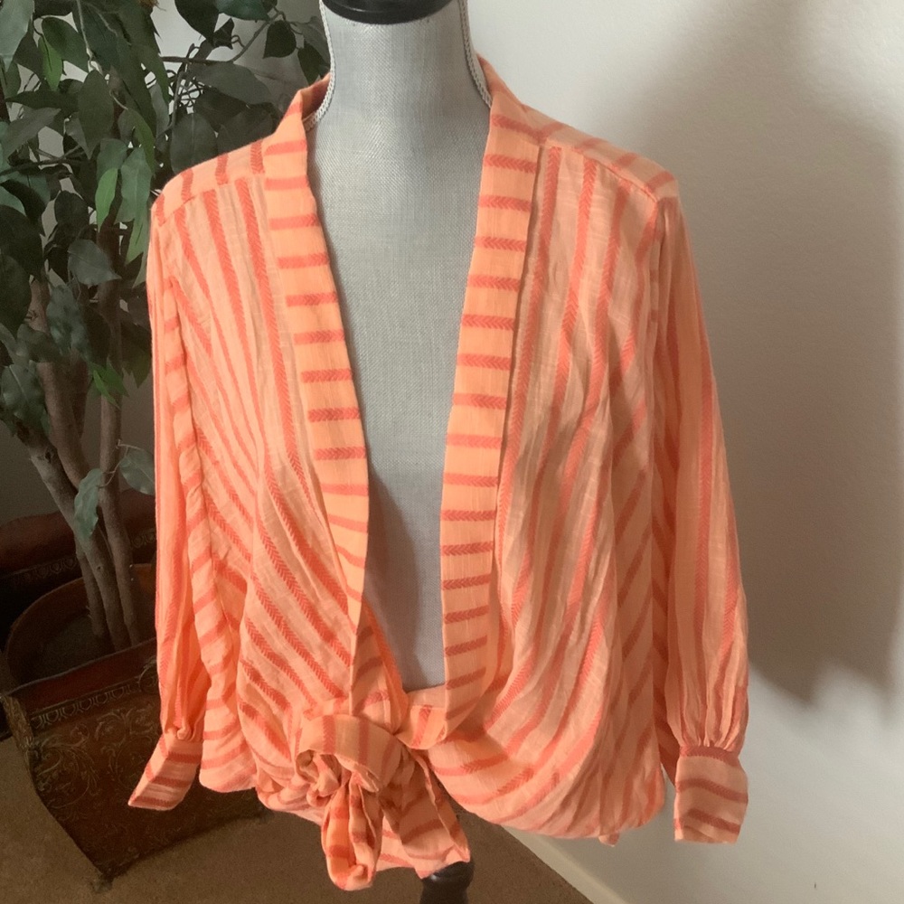 🆕Free People Tie Front Kimono - Picture 3 of 6